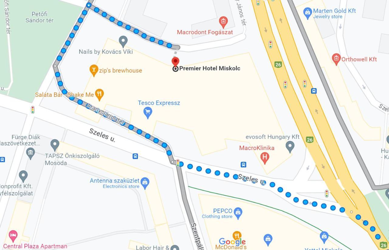 Premier Hotel Μίσκολτς Εξωτερικό φωτογραφία